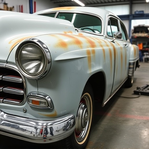 vehicle restoration process