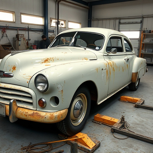 vehicle restoration process
