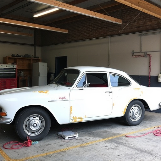 vehicle restoration process