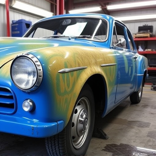 vehicle restoration process