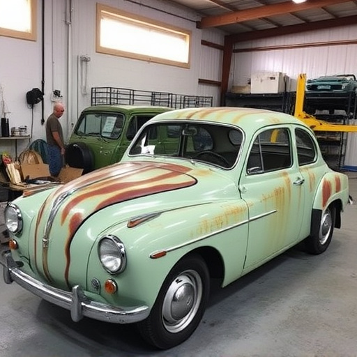 vehicle restoration process