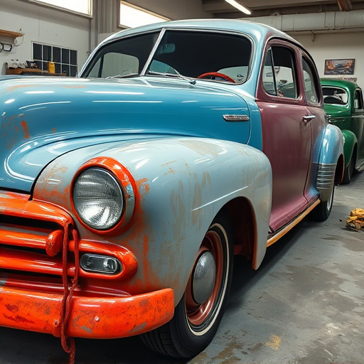 vehicle restoration process