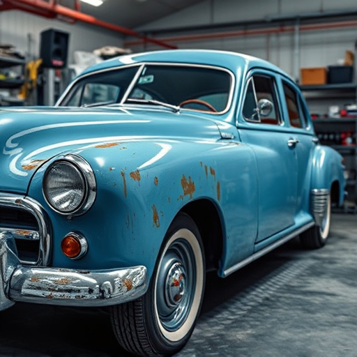 vehicle restoration process