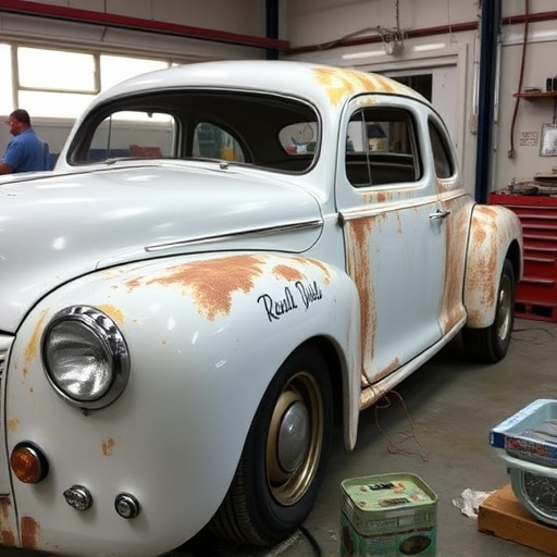 vehicle restoration process