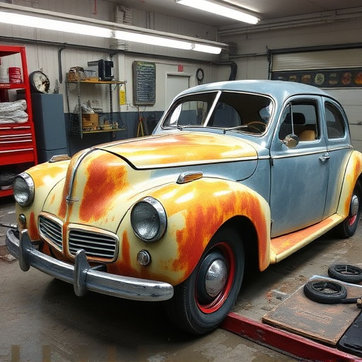 vehicle restoration process