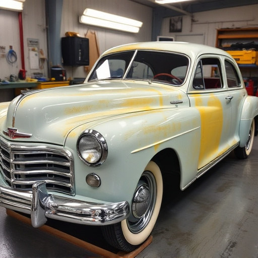 vehicle restoration process