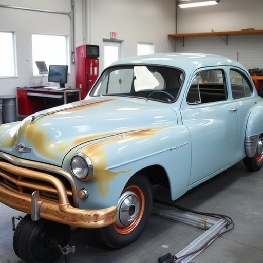 vehicle restoration process