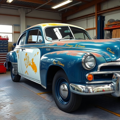 vehicle restoration process