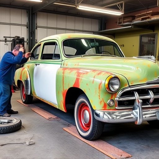 vehicle restoration process