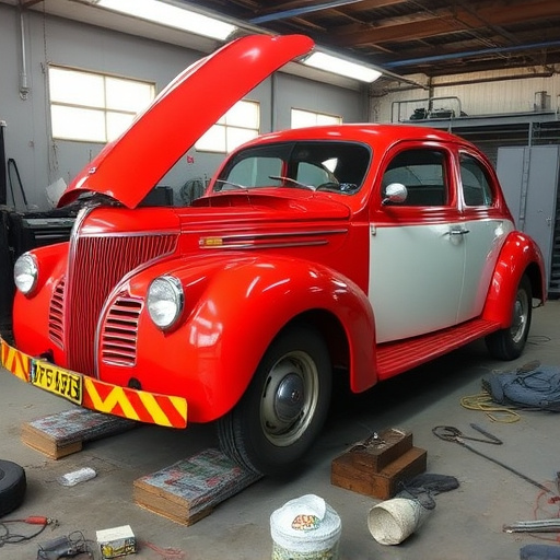 vehicle restoration process