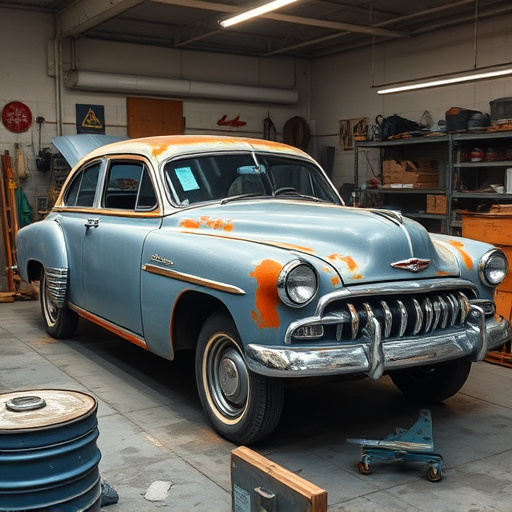 vehicle restoration process