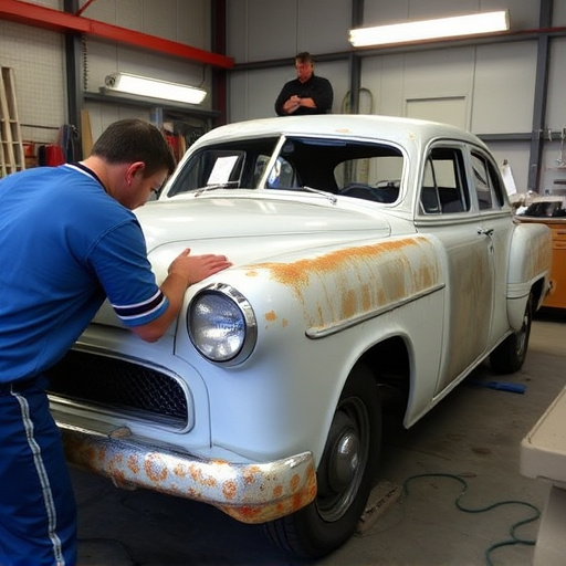 vehicle restoration process