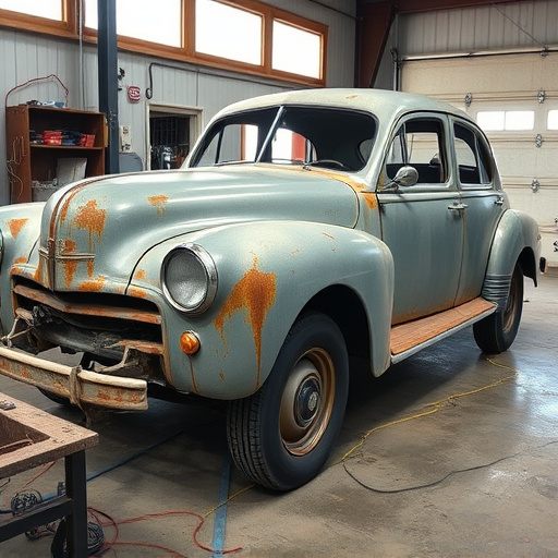 vehicle restoration process