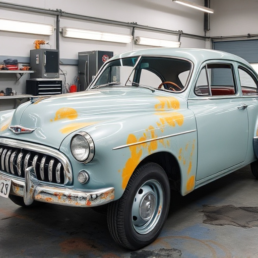 vehicle restoration process