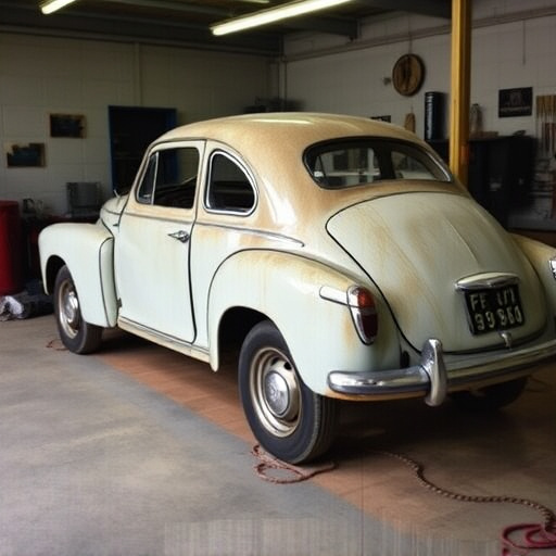 vehicle restoration process