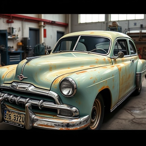 vehicle restoration process