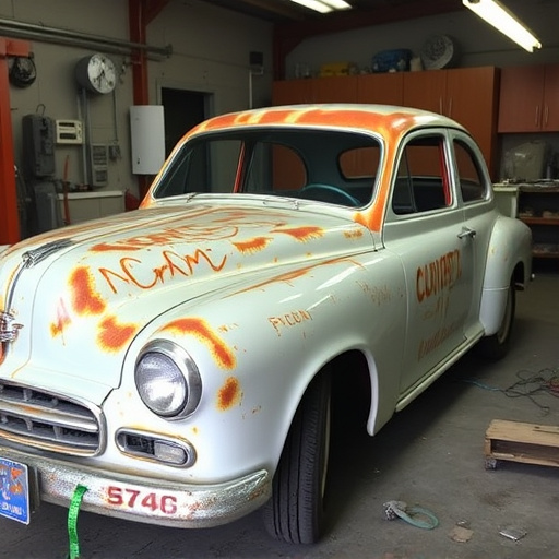 vehicle restoration process