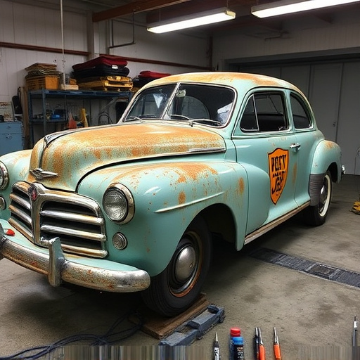 vehicle restoration process