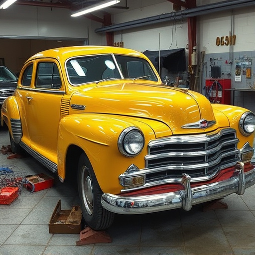 vehicle restoration process