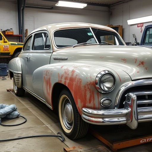 vehicle restoration process
