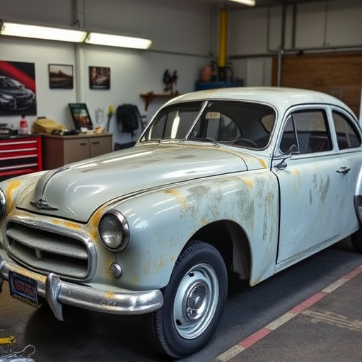 vehicle restoration process