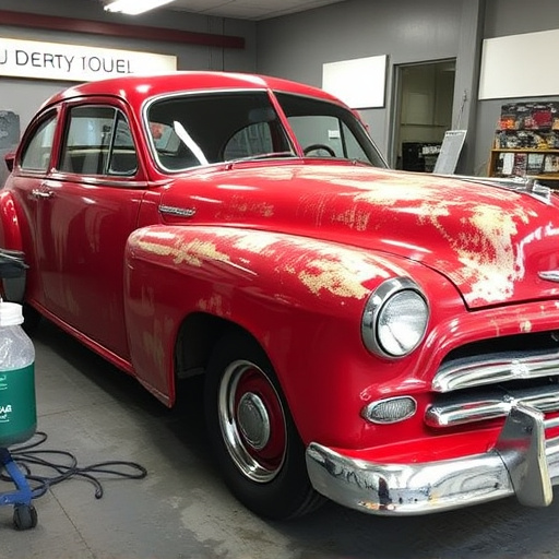 vehicle restoration process