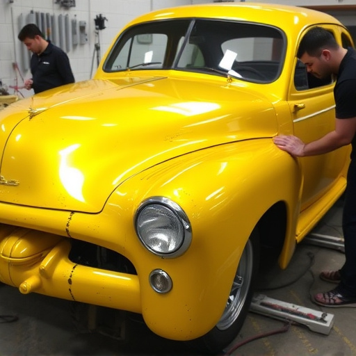 vehicle restoration process