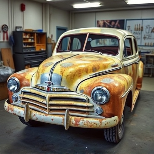 vehicle restoration process