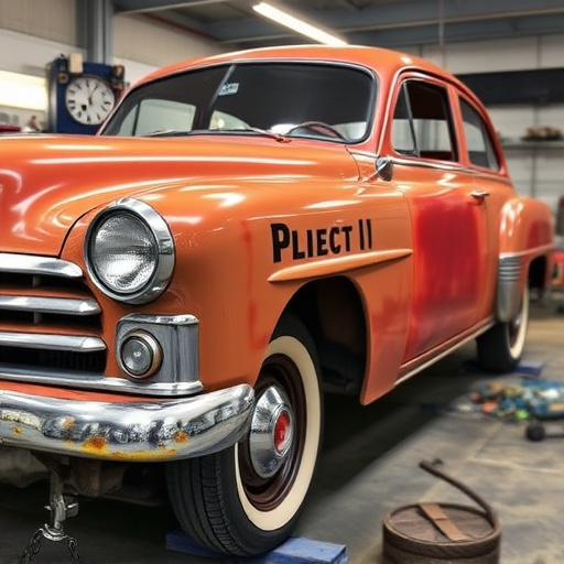 vehicle restoration process