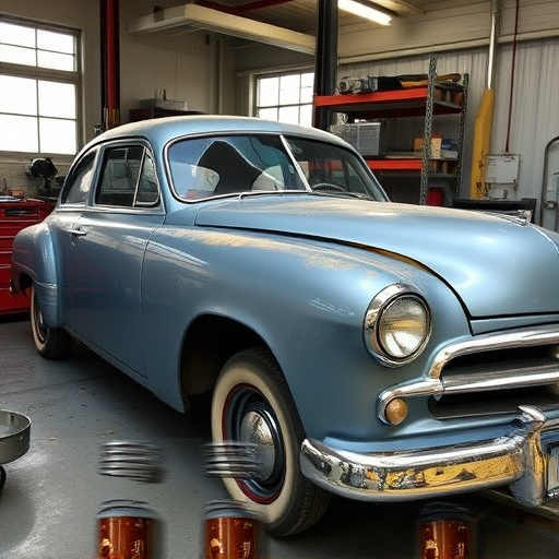 vehicle restoration process