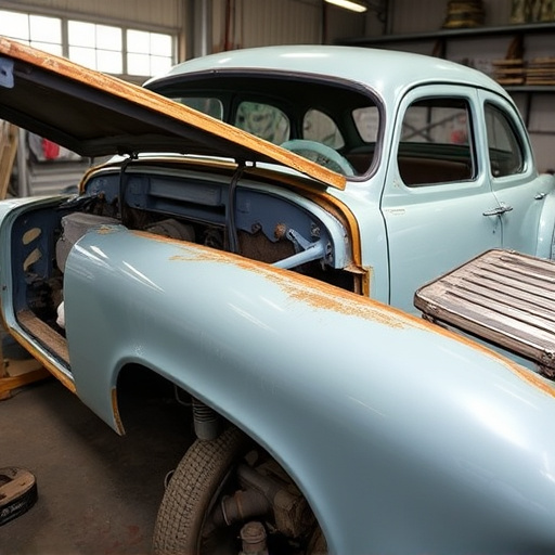 vehicle restoration process