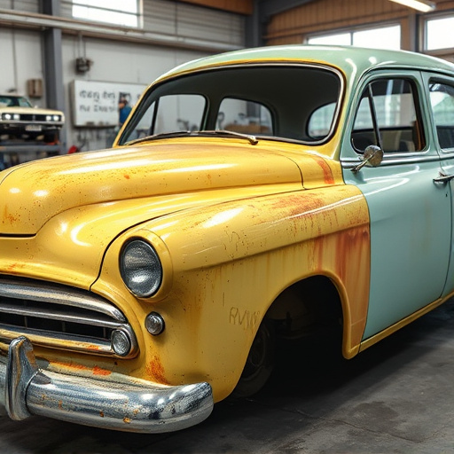 vehicle restoration process