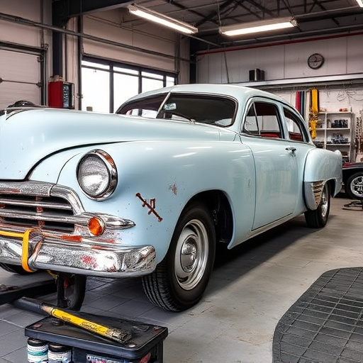 vehicle restoration process