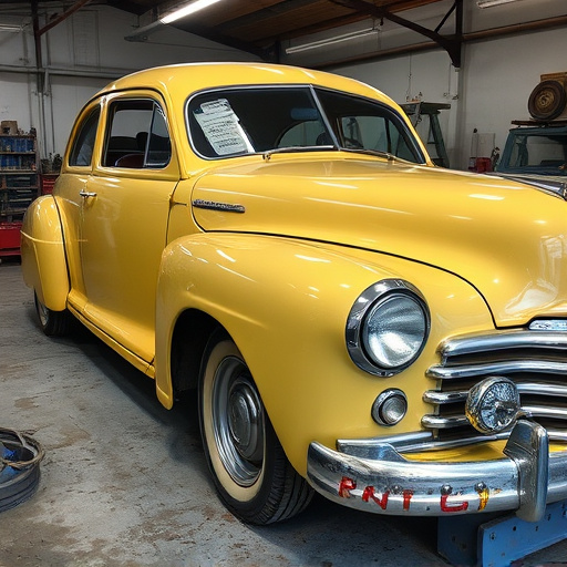 vehicle restoration process