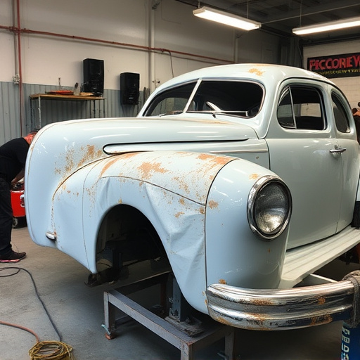 vehicle restoration process