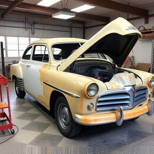 vehicle restoration process