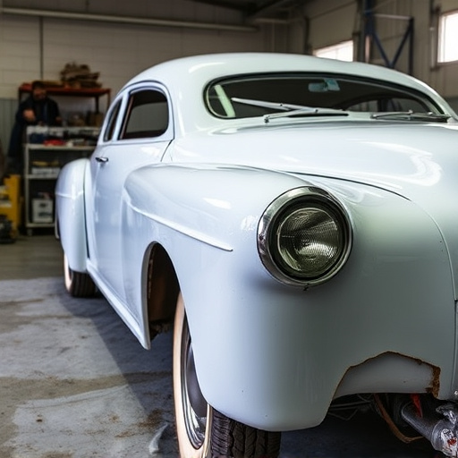 vehicle restoration process