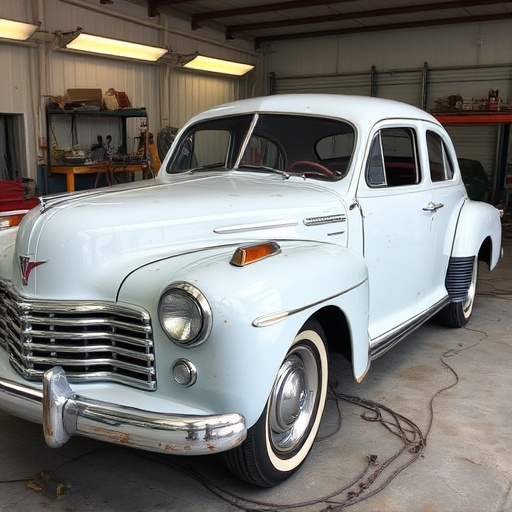 vehicle restoration process