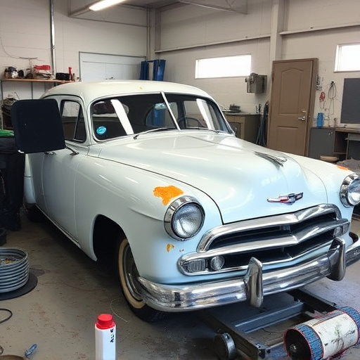 vehicle restoration process