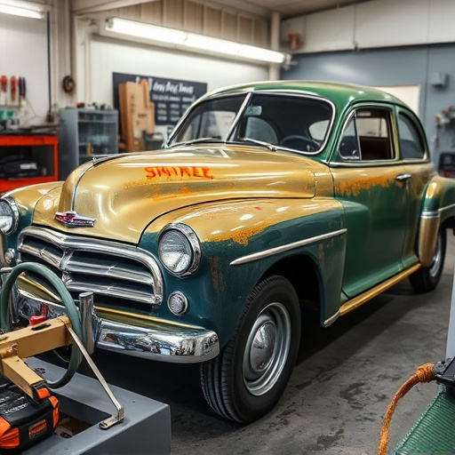 vehicle restoration process