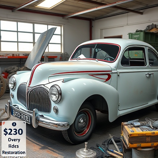 vehicle restoration process