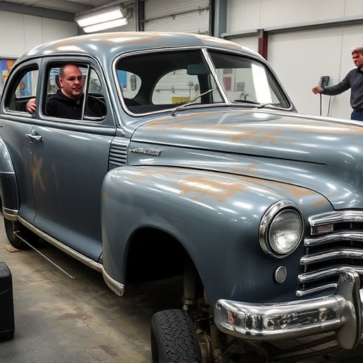 vehicle restoration process