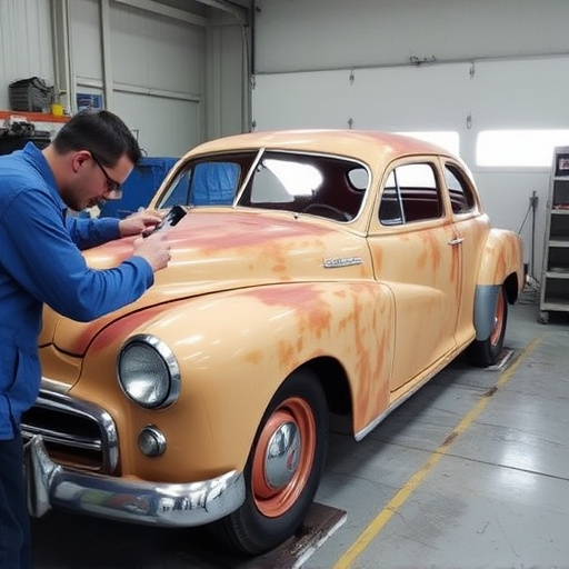vehicle restoration process