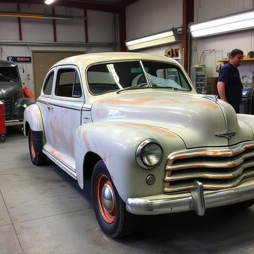vehicle restoration process