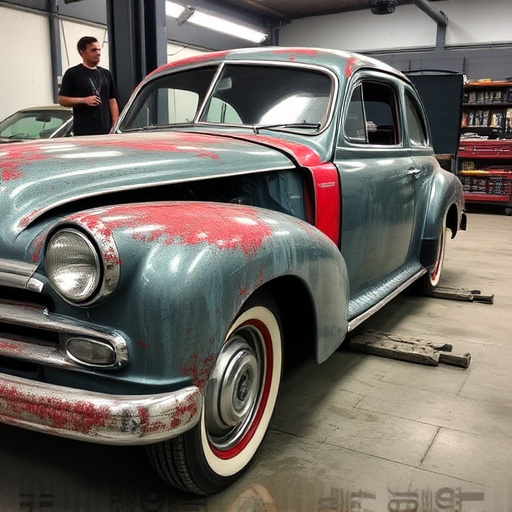 vehicle restoration process