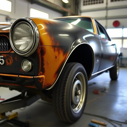 vehicle restoration process