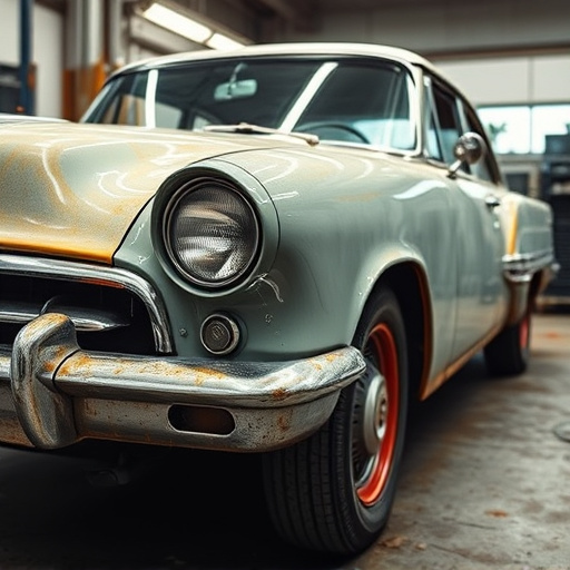 vehicle restoration process