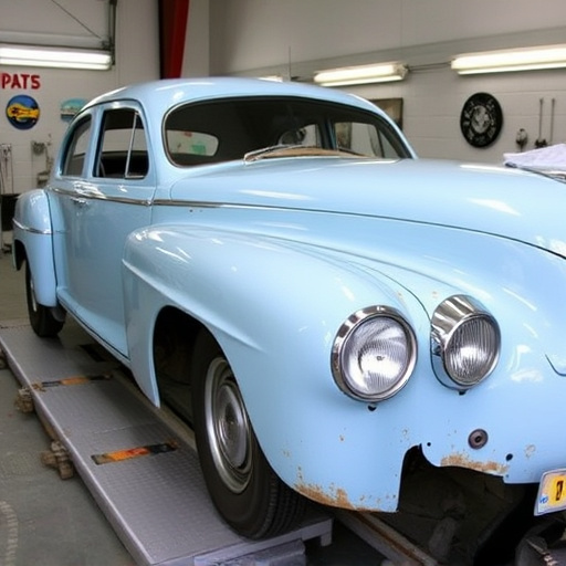 vehicle restoration process