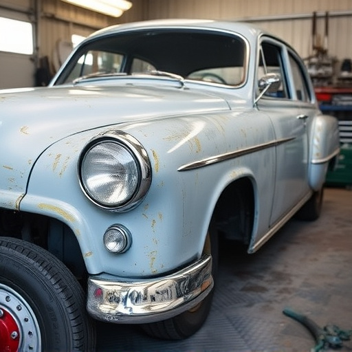 vehicle restoration process