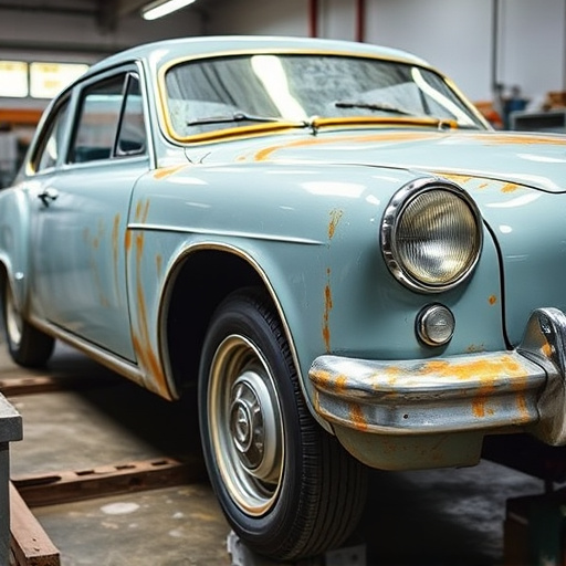 vehicle restoration process